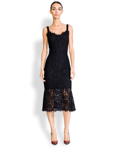 dolce & gabbana lace dress.